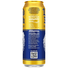 Liquid Death Iced Tea - Dead Billionaire (Black Tea/Lemonade), Less Sugar*, Boost of Caffeine, B Vitamins, No Artificial Sweeteners, King Size 19.2 Fl Oz (Pack of 12)