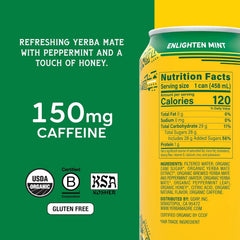 Yerba Madre Organic Yerba Mate, Best Sellers Variety Pack, Energy Drink Alternative, 150mg Plant Based Caffeine, Smooth Energy & Focus, No Jitters or Crash, 15.5oz Cans (Pack of 12)