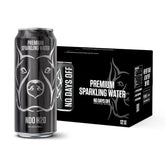 NO DAYS OFF Premium Sparkling Water - 12 Pack,16 fl oz, Sparkling (Unflavored) - Ultra-Purified Reverse Osmosis with Gentle Carbonation, Served in BPA-free 100% Recyclable Cans