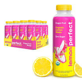Lemon Perfect Dragon Fruit, Hydrating Flavored Lemon Water, Zero Sugar, Delicious and Refreshing, Organic, 15.2 fl oz Bottles (12-Pack)