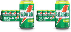Gatorade Thirst Quencher,Lemon-Lime,12 Fl Oz Cans,(Pack of 36)