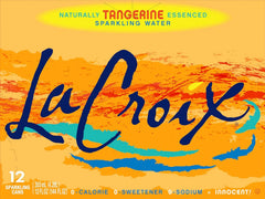 La Croix Sparkling Water, Tangerine, 12 Fl Oz (pack of 12)