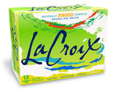 La Croix Sparkling Water, Mango, 12 Fl Oz (pack of 12)