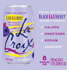 La Croix Sparkling Water, Black Razzberry, 12 Fl Oz (pack of 8)