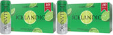 Icelandic Glacial Sparkling Water, Tahitian Lime, 330 ml Cans, 10 Count (Pack of 2)