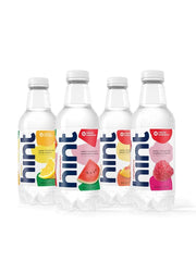Hint Water Original Variety Pack (Pack of 12), 16 Ounce Bottles, 3 Bottles Each of: Peach, Raspberry, Watermelon, and Lemon, Zero Calories, Zero Sugar and Zero Sweeteners
