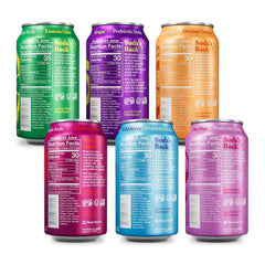 Poppi Prebiotic Soda, Sparkling Water & Fruit Juice, Crowd Pleasers, 12 Oz, 12 Pack