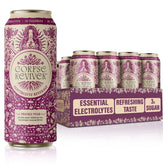 Corpse Reviver: Electrolyte Hydration Drink | 175mg Magnesium, 325mg Potassium, 20mg Zinc, Sodium, L-Theanine (Organic Non-Alcoholic Sparkling Water), Prickly Pear 12-Can