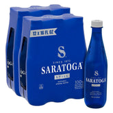 Saratoga Spring Water, 12 Pack, 16 Fl Oz | Still Water | Recycled PET Plastic