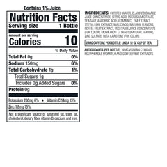 Bai Antioxidant Infused Water Beverage, Costa Rica Clementine, with Vitamin C and No Artificial Sweeteners, 18 Fluid Ounce Bottle, 12 Pack