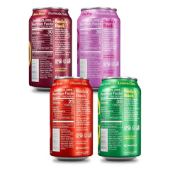 Poppi Prebiotic Soda, Sparkling Water & Fruit Juice, The Classics, 12 Oz, 12 Pack