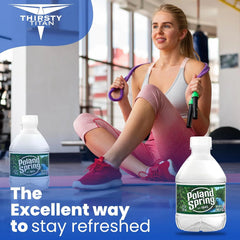 Poland Spring Water 24 Pack Water, Mini Water Bottles, Bottled Water 8 oz Bottles