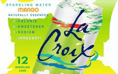 La Croix Sparkling Water, Mango, 12 Fl Oz (pack of 12)