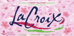 La Croix Sparkling Water, Cherry Blossom, 12 Fl Oz (pack of 8)