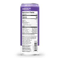 ZOA Zero Sugar Energy Drinks - Frosted Grape | Healthy Energy Formula with Natural Caffeine, Daily Vitamin C, Essential B-Vitamins | Gluten-Free, Keto Friendly | 12 Ounce Cans (Pack Of 12)