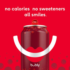bubly Sparkling Water, Strawberry Sunset, Zero Sugar & Zero Calories, 12 Fl Oz Cans (Pack of 8)