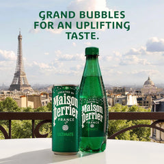 Maison Perrier Ultimate Sparkling Water, 16.9 Fl Oz Plastic Water Bottles, 6 Count
