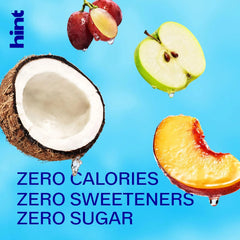 Hint Fruit-Infused Bottled Water, 4-Flavor Full On Flavor Variety Pack - Sugar Free Flavored Water with Zero Calories, Natural Fruit Essences, and No Artificial Sweeteners - 16 Fl Oz (Pack of 12)