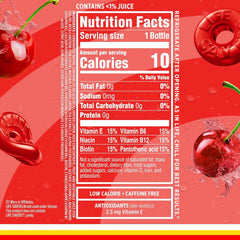 Sparkling Ice LIFESAVERS Wild Cherry, Zero Sugar Flavored Sparkling Water, with Vitamins and Antioxidants. No Artificial Dyes, Low Calorie Beverage, 17 fl oz Bottles (Pack of 12)