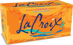 La Croix Sparkling Water, Orange, 12 Fl Oz (pack of 8)