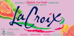 La Croix Sparkling Water, Guava Sao Paulo, 12 Fl Oz (pack of 16)