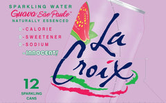 La Croix Sparkling Water, Guava Sao Paulo, 12 Fl Oz (pack of 12)
