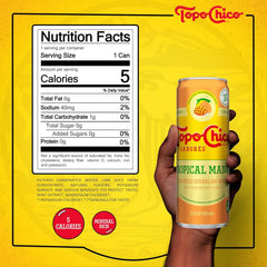 Topo Chico Sabores Tropical Mango 12oz 8pk