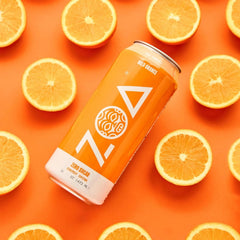 ZOA Zero Sugar Energy Drinks - Wild Orange | Healthy Energy Formula with Natural Caffeine, Daily Vitamin C, Essential B-Vitamins | Gluten-Free, Keto Friendly | 16 Ounce Cans (Pack Of 12)